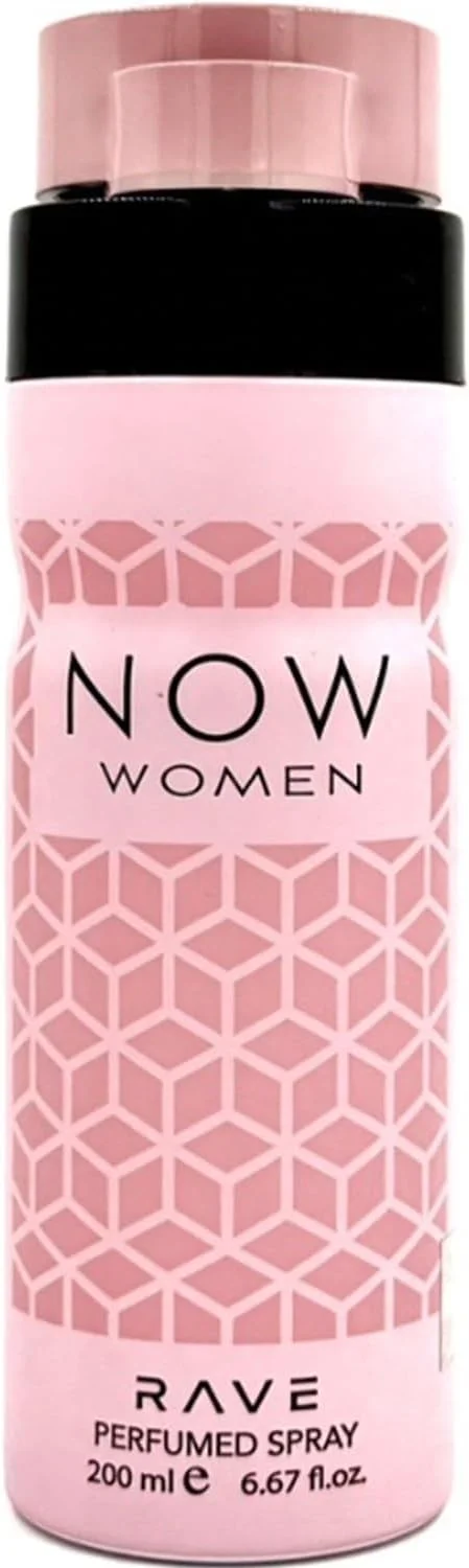 Lattafa Perfumed Deodorant Spray 200ml (Rave Now Women) | 200ml Spray