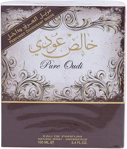 Lattafa khalis oudi - Eau De Perfume 100 ml - with free deodorant 50 ml